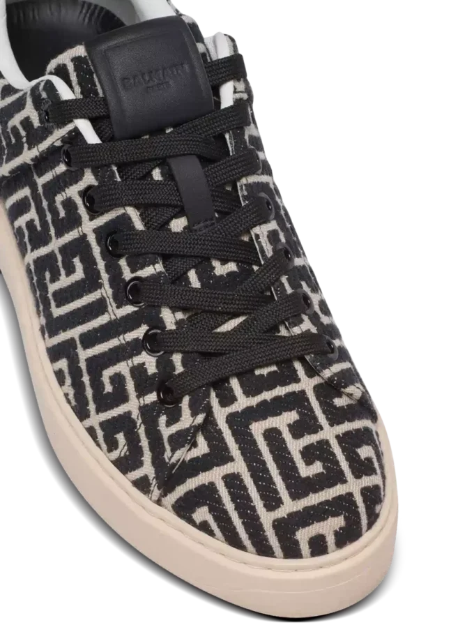 Monogram jacquard B-Court trainers Monogram jacquard B-Court trainers