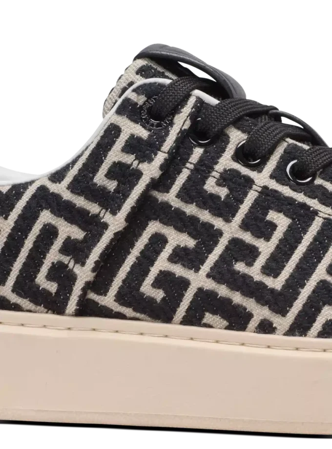 Monogram jacquard B-Court trainers Monogram jacquard B-Court trainers