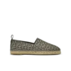 Monogram jacquard espadrilles