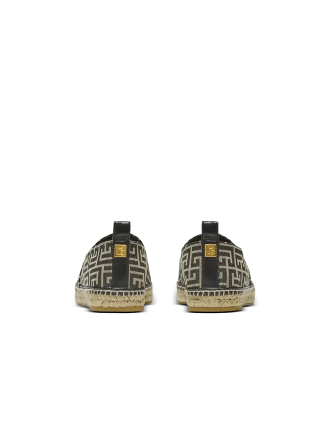 Monogram jacquard espadrilles