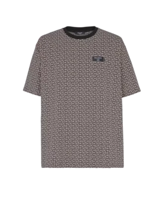 Monogram jacquard T-shirt