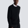 Monogram knit and leopard pattern jumper Monogram knit and leopard pattern jumper