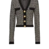 Monogram knit cardigan Monogram knit cardigan