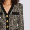 Monogram knit cardigan Monogram knit cardigan