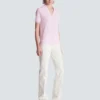 Monogram knit polo