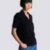 Monogram knit polo