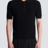 Monogram knit polo shirt Monogram knit polo shirt