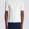 Monogram knit polo shirt Monogram knit polo shirt