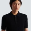 Monogram knit polo shirt Monogram knit polo shirt