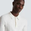 Monogram knit polo shirt Monogram knit polo shirt