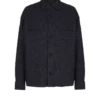 Monogram tweed overshirt Monogram tweed overshirt