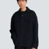 Monogram tweed overshirt Monogram tweed overshirt