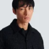 Monogram tweed overshirt Monogram tweed overshirt