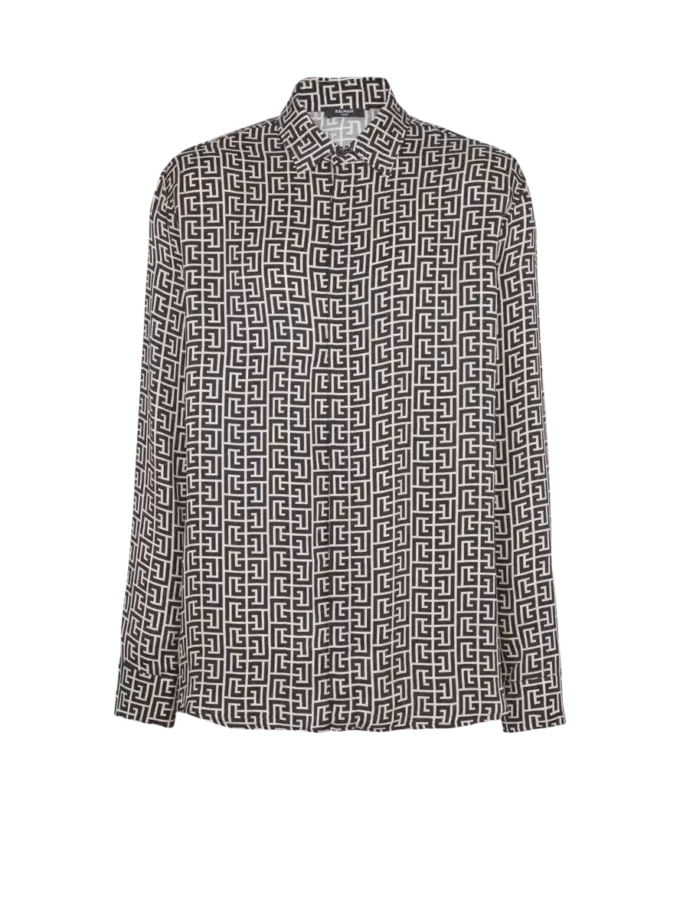 Monogrammed flowing shirt Monogrammed flowing shirt