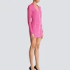 Monogrammed knit dress Monogrammed knit dress