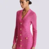 Monogrammed knit dress Monogrammed knit dress