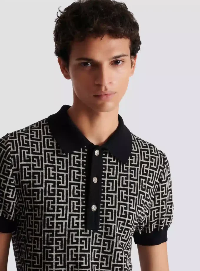 Monogrammed polo shirt Monogrammed polo shirt