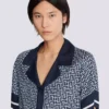 Monogrammed pyjama shirt