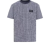 Monogrammed T-shirt with Balmain Couture label