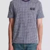 Monogrammed T-shirt with Balmain Couture label