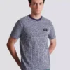 Monogrammed T-shirt with Balmain Couture label