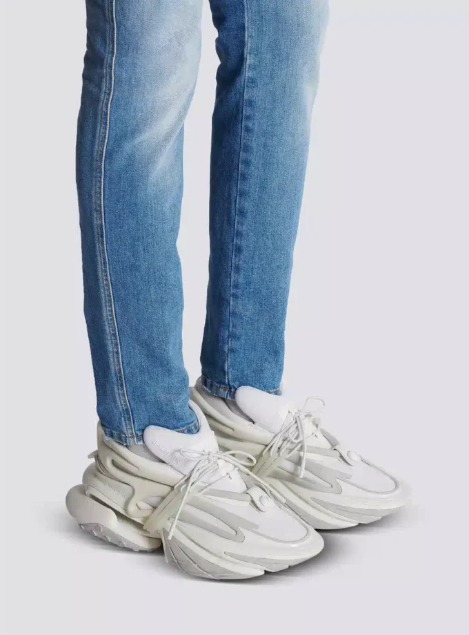 Neoprene and leather Unicorn low-top sneakers