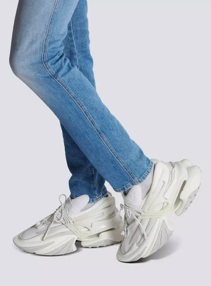 Neoprene and leather Unicorn low-top sneakers
