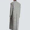 Oversized coat in Prince of Wales wool Oversized coat in Prince of Wales wool