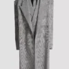 Oversized coat in Prince of Wales wool Oversized coat in Prince of Wales wool