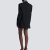 Oversized grain de poudre jacket