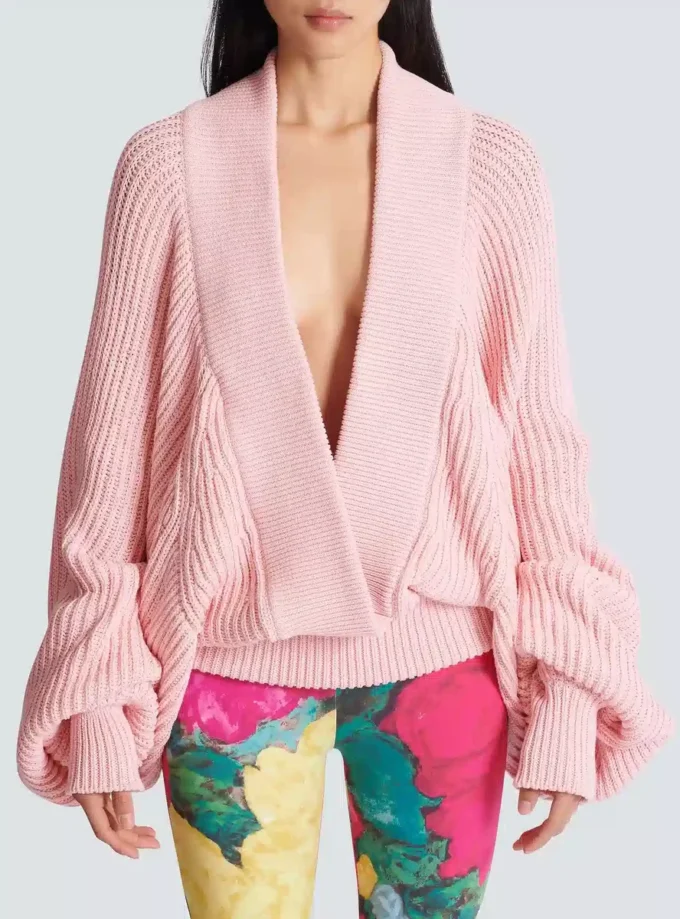 Oversized knit jumper