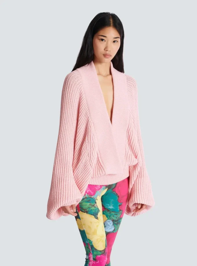 Oversized knit jumper