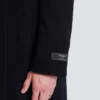 Oversized wool and cashmere coat