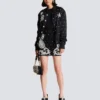 Paisley and stars embroidered skirt Paisley and stars embroidered skirt