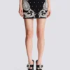 Paisley and stars embroidered skirt Paisley and stars embroidered skirt
