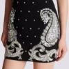 Paisley and stars embroidered skirt Paisley and stars embroidered skirt