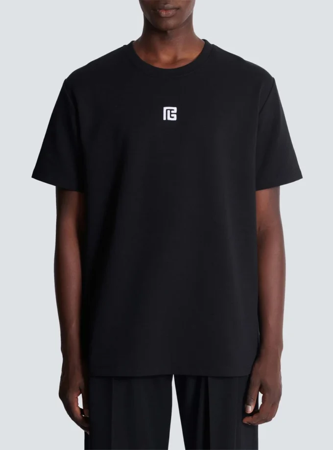 PB embroidered T-shirt