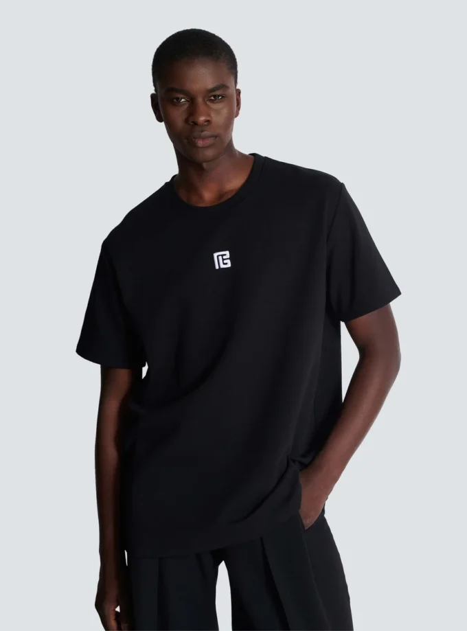 PB embroidered T-shirt