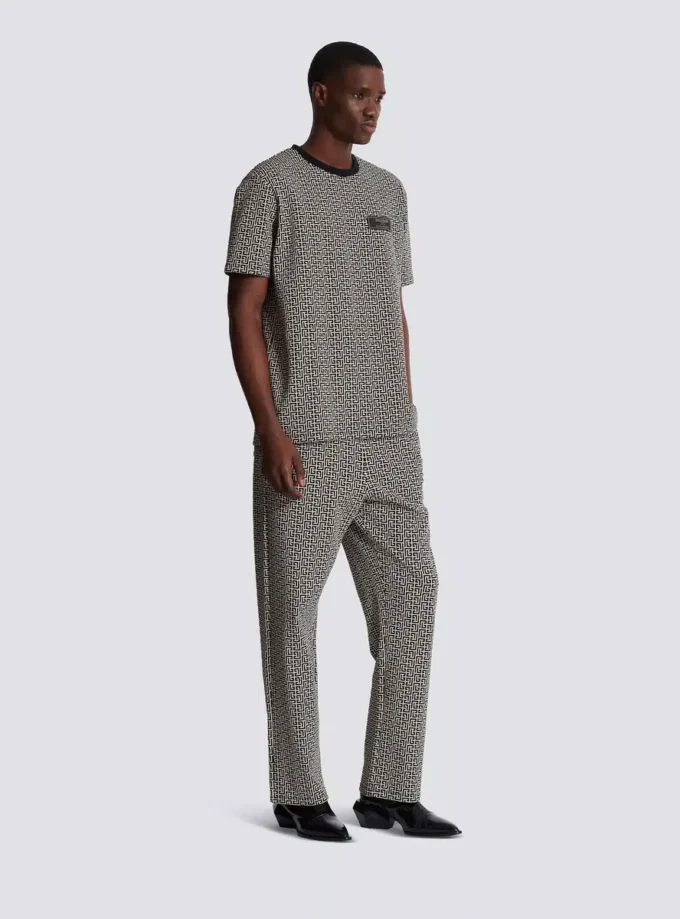 PB Labyrinth jacquard T-shirt