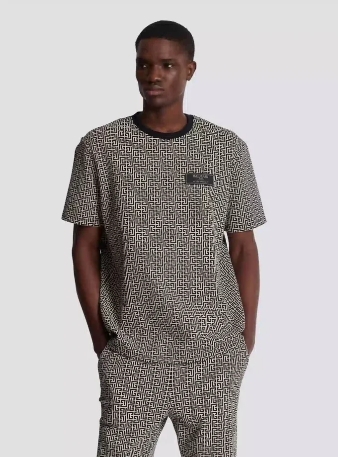 PB Labyrinth jacquard T-shirt