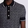 PB Labyrinth knit polo shirt