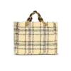 Plaid tweed 1945 tote bag Plaid tweed 1945 tote bag