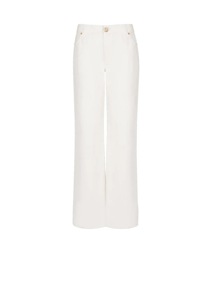 Plain denim straight-fit jeans Plain denim straight-fit jeans