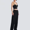 Plain top with chain straps Plain top with chain straps