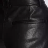 Pleated lambskin shorts Pleated lambskin shorts