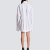 Poplin shirt dress