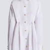 Poplin shirt dress