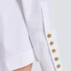 Poplin shirt dress