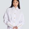 Poplin shirt dress