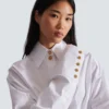 Poplin shirt dress